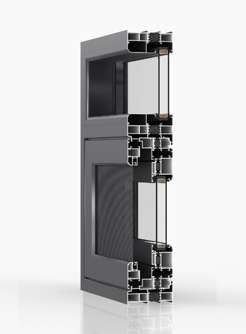 flat open window - Thermal break system