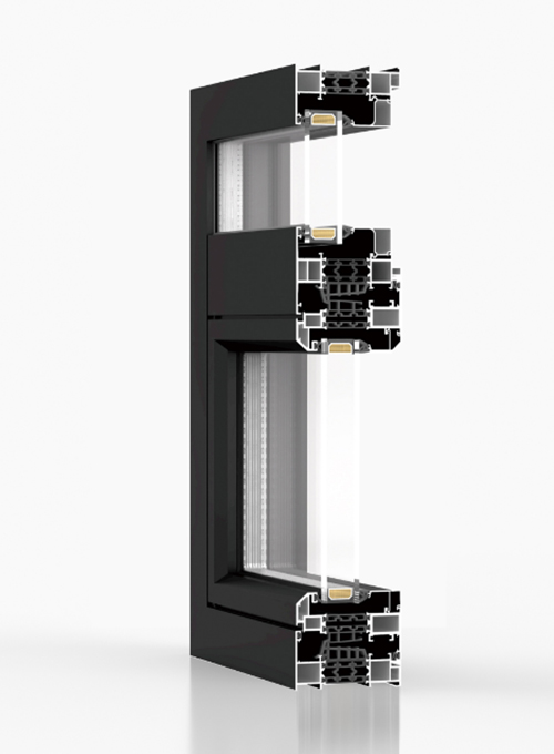 Flat open windows – Thermal break system