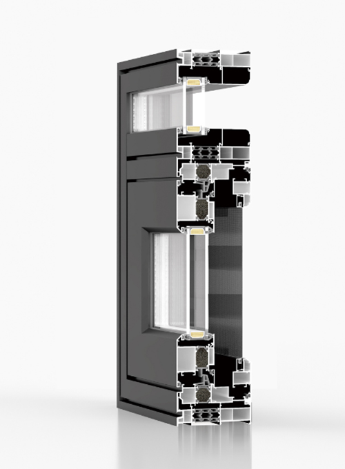 Flat open windows – Thermal break system